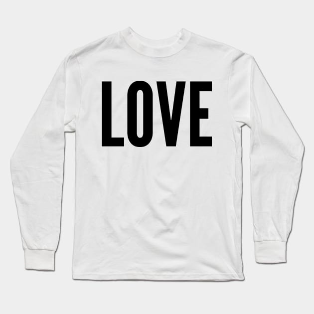 LOVE Long Sleeve T-Shirt by AustralianMate